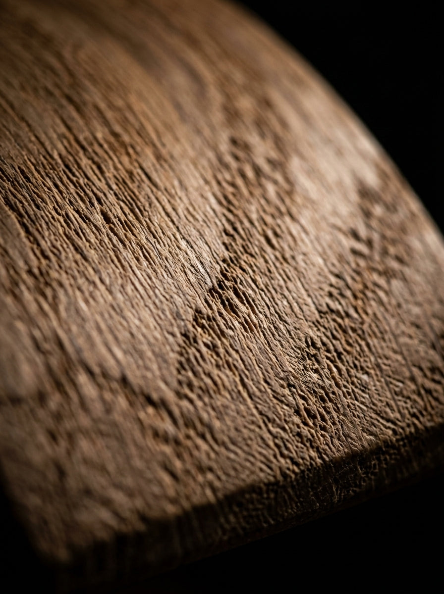 Solid Wood Headphone Stand | Vertical Desk Catchall