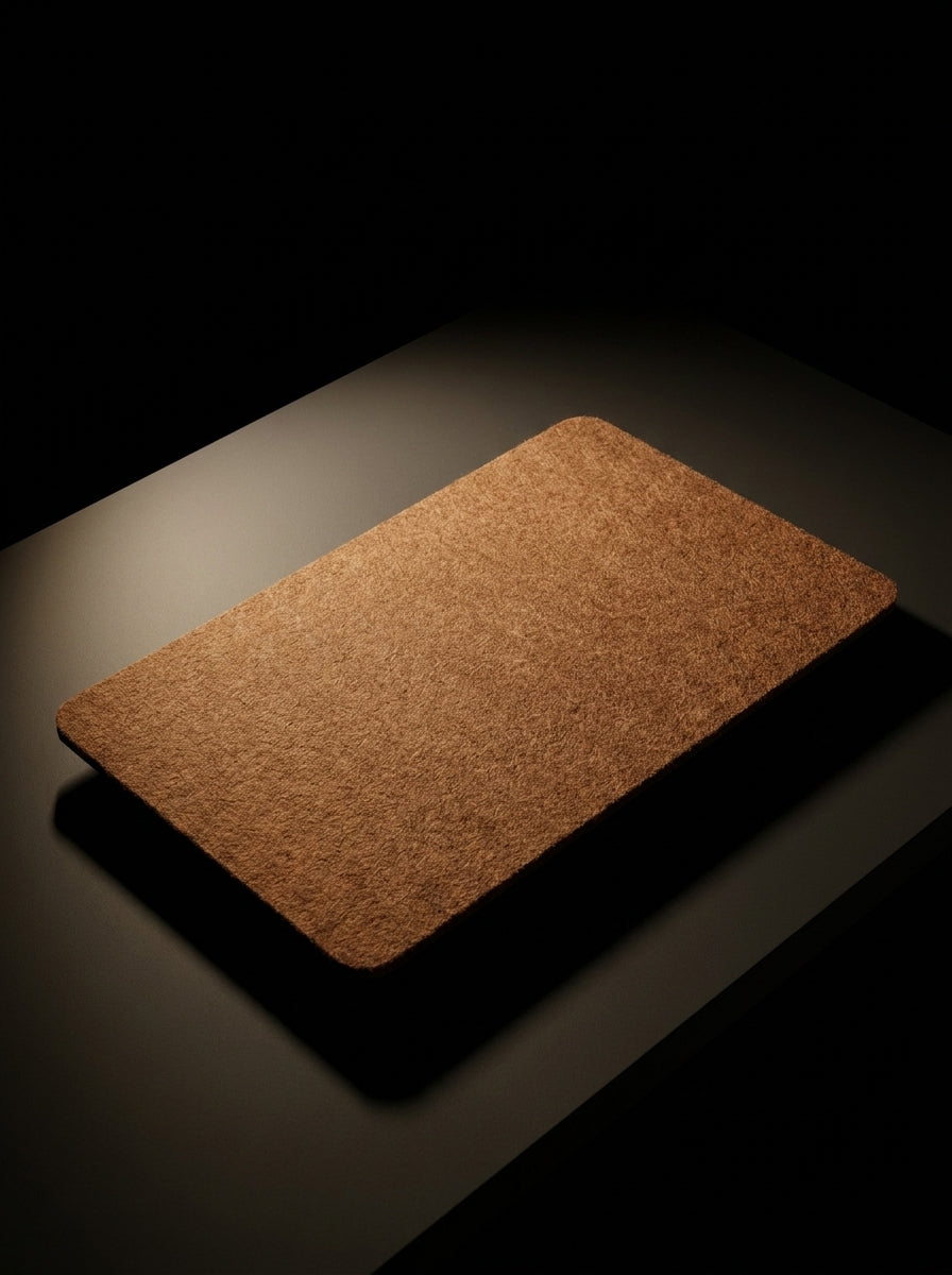 Heavyweight Felt Desk Pad | Tactile Workspace Blotter