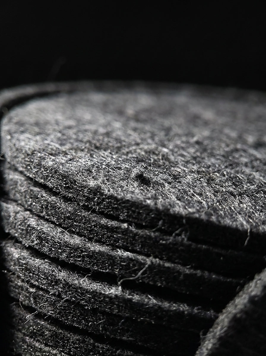 Heavyweight Felt Coaster Set | Desk Surface Protection
