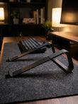 Solid Aluminum Laptop Stand | Ergonomic Desk Organizer